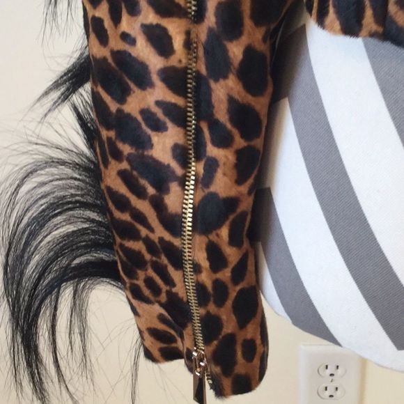 RONALD VAN DER KEMP ocelot leopard print jack - Picture 7 of 10